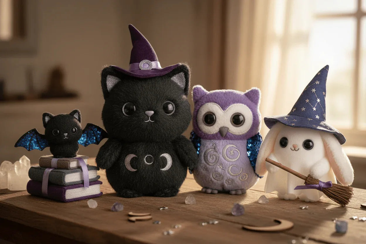 witchy plushies