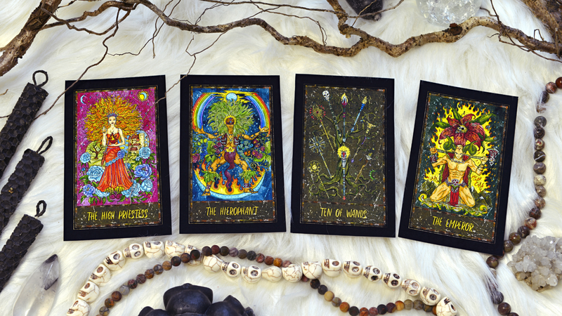 Tarot-Cards Sorceress Sanctuary