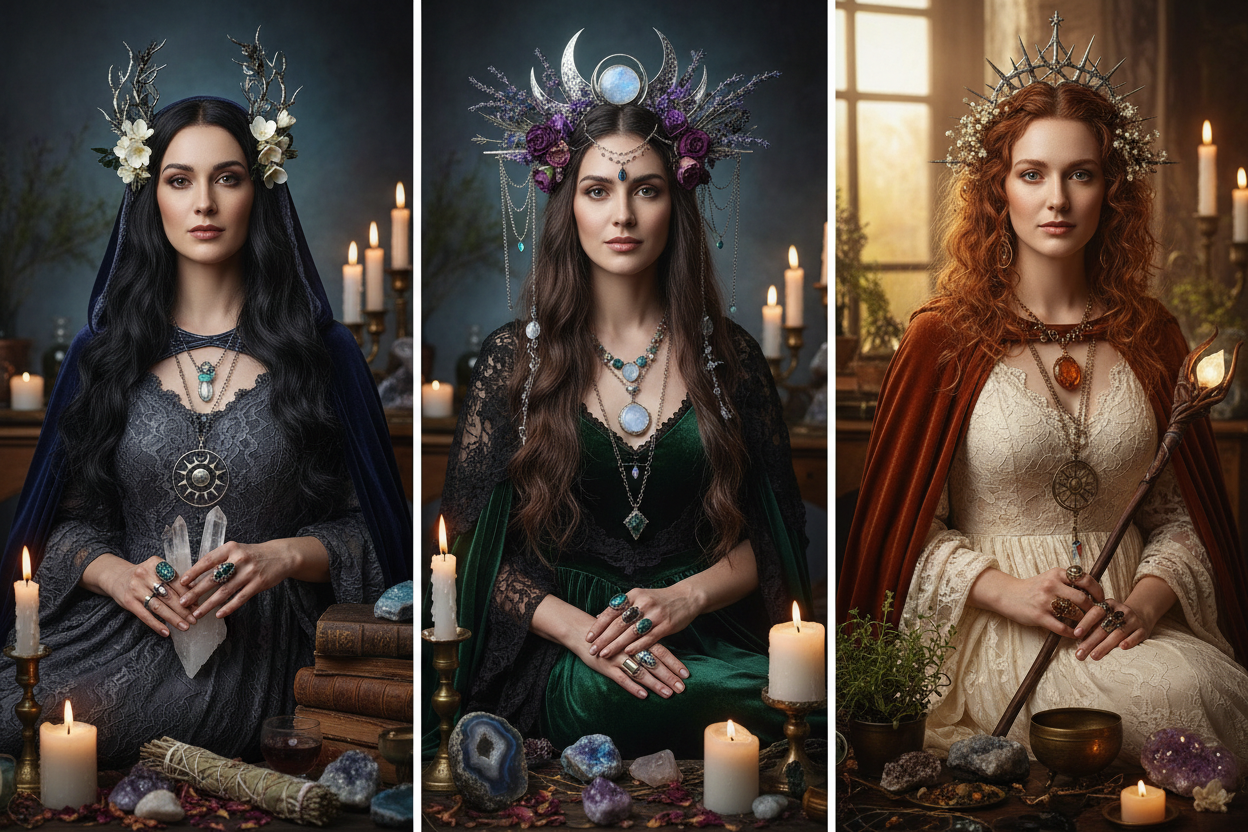 Witchwear in alternative styles