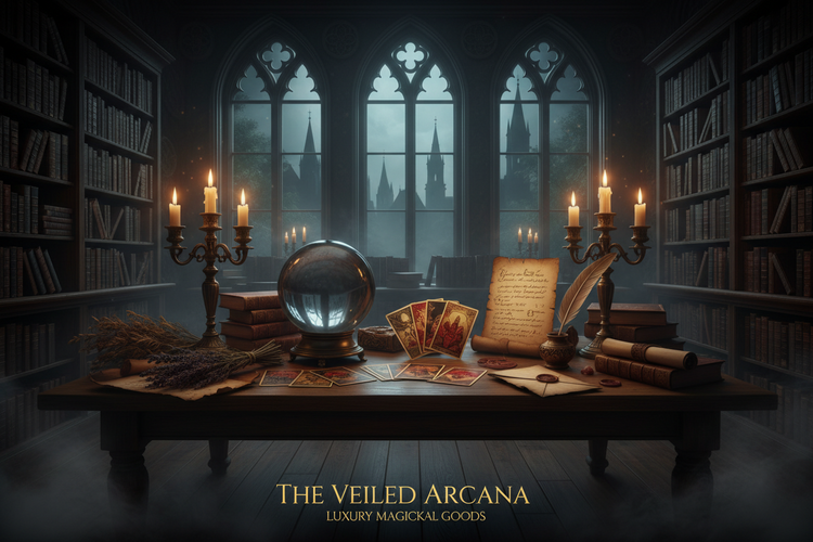 Dark-Academia Sorceress Sanctuary