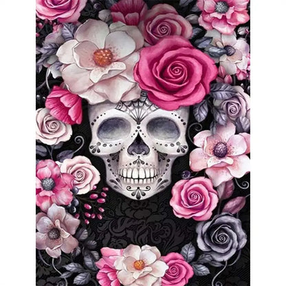 5D DIY Diamond Painting Kit | Halloween Skull