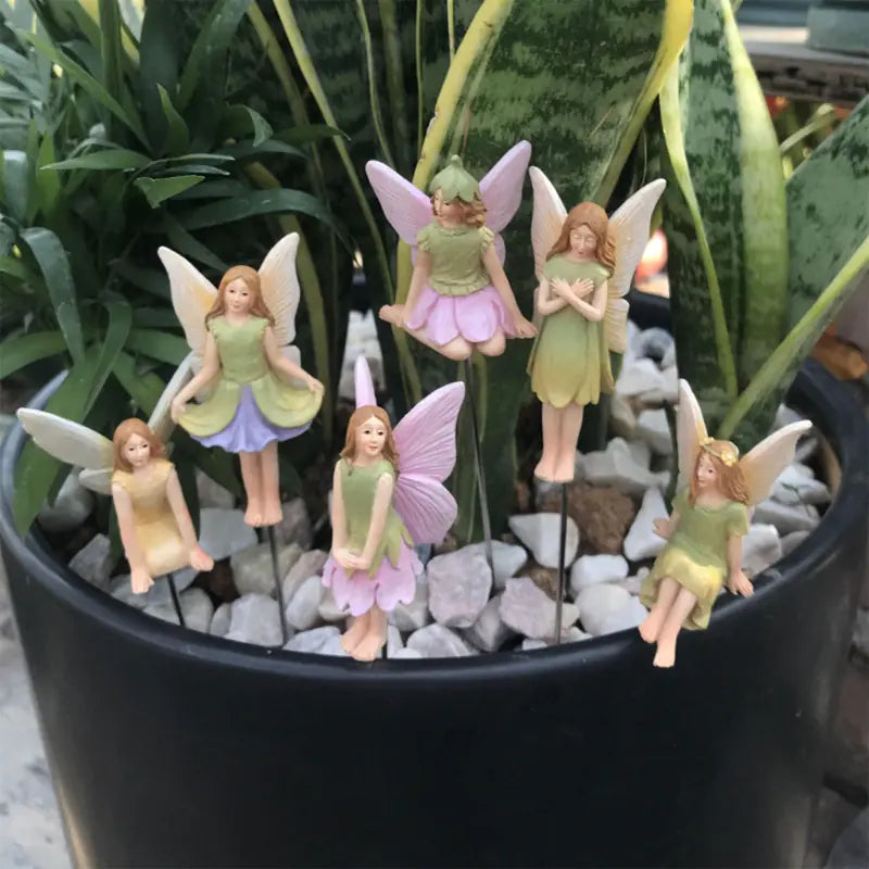 Mini Fairy Figurines | 6 Pcs Set
