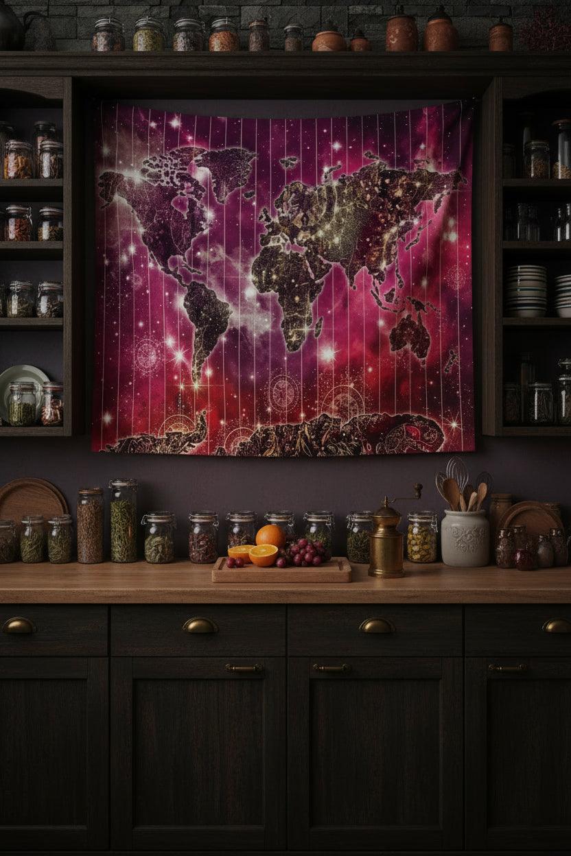 Nordic Style Tapestry Wall Decor for Bedroom or Dorm Sorceress Sanctuary