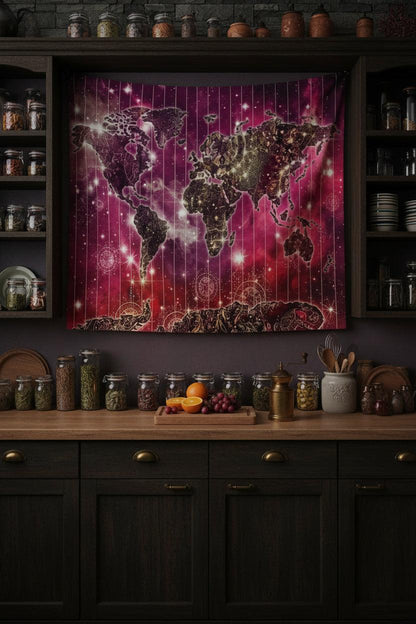 Nordic Style Tapestry Wall Decor for Bedroom or Dorm Sorceress Sanctuary