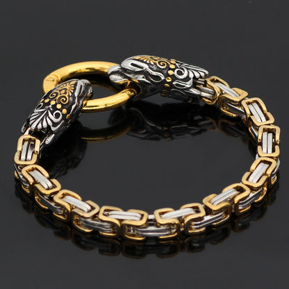 Nordic Wolf Emperor Bracelet