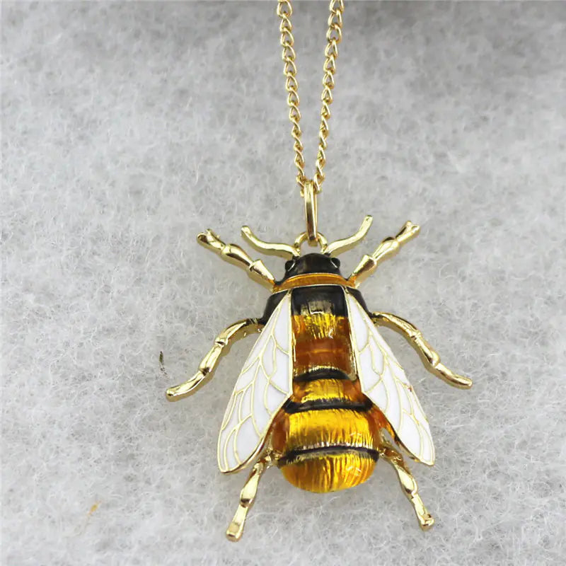 Antique Artistic Bee Necklace
