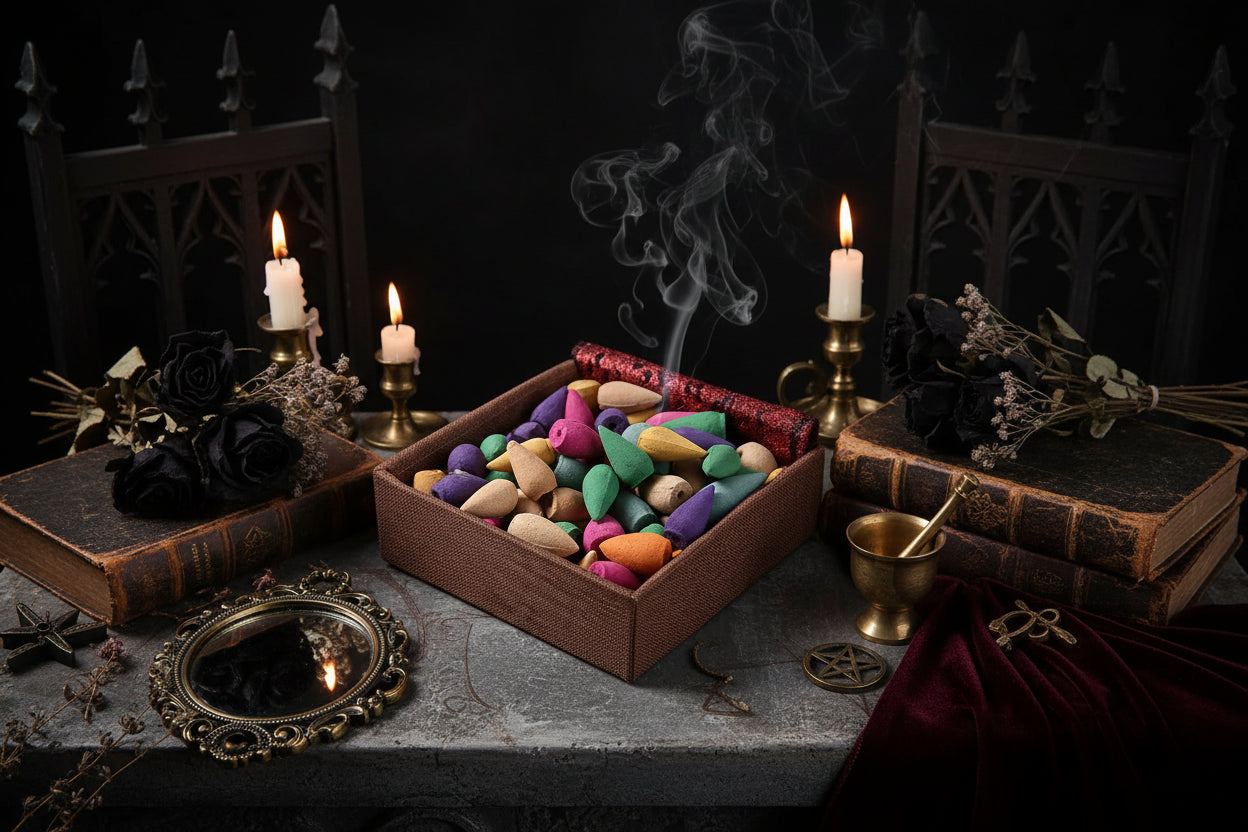 128pcs Incense Cones - Sorceress Sanctuary Pack Of 128