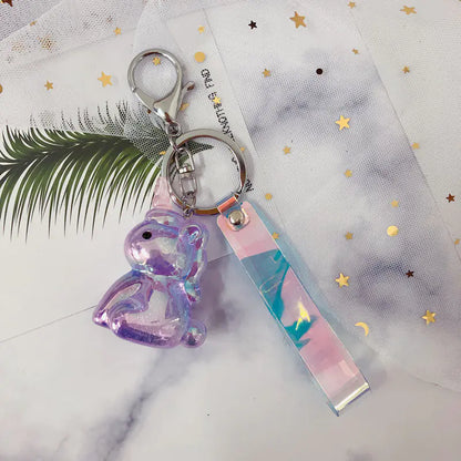 Unicorn Crystal Keychain