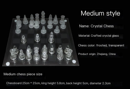 Mystic Glass Chess Set