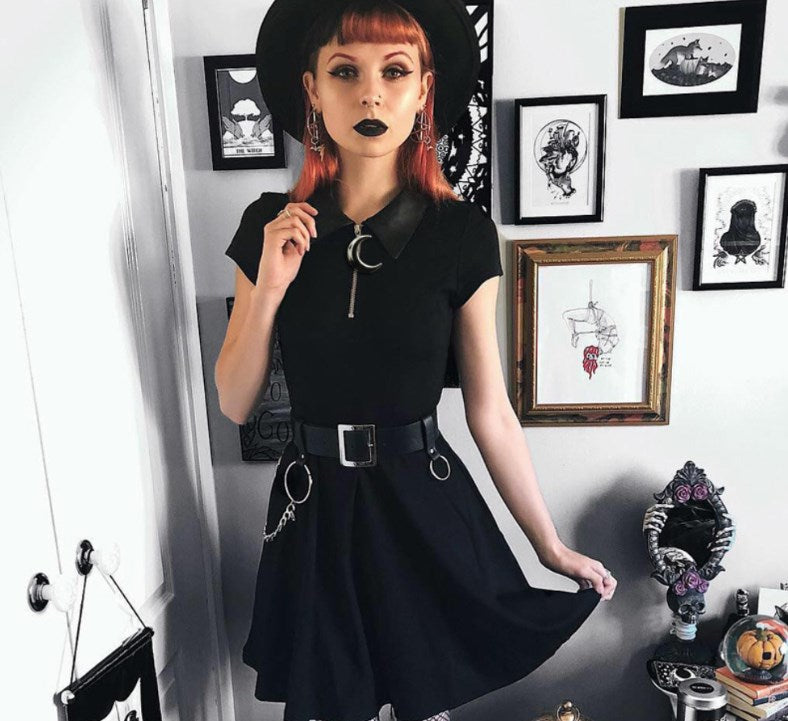 Witch Vintage Mini Dress