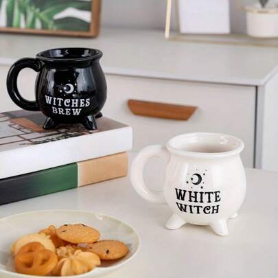 Enchanting Ceramic Witch Mug