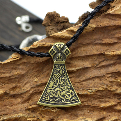 Viking Axe Necklace Pendant for Men - Wholesale Supply