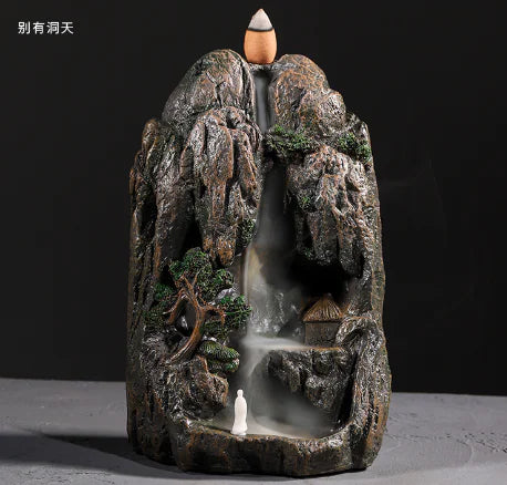 Zen Mountain Incense Burner
