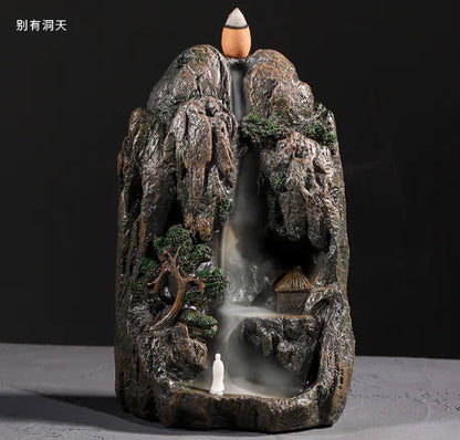 Zen Mountain Incense Burner