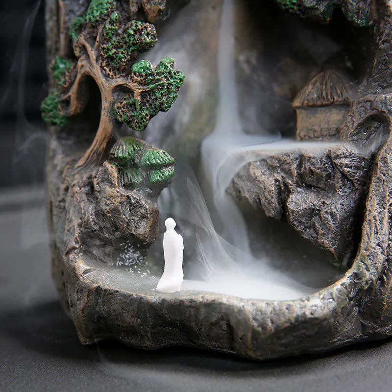 Zen Mountain Incense Burner