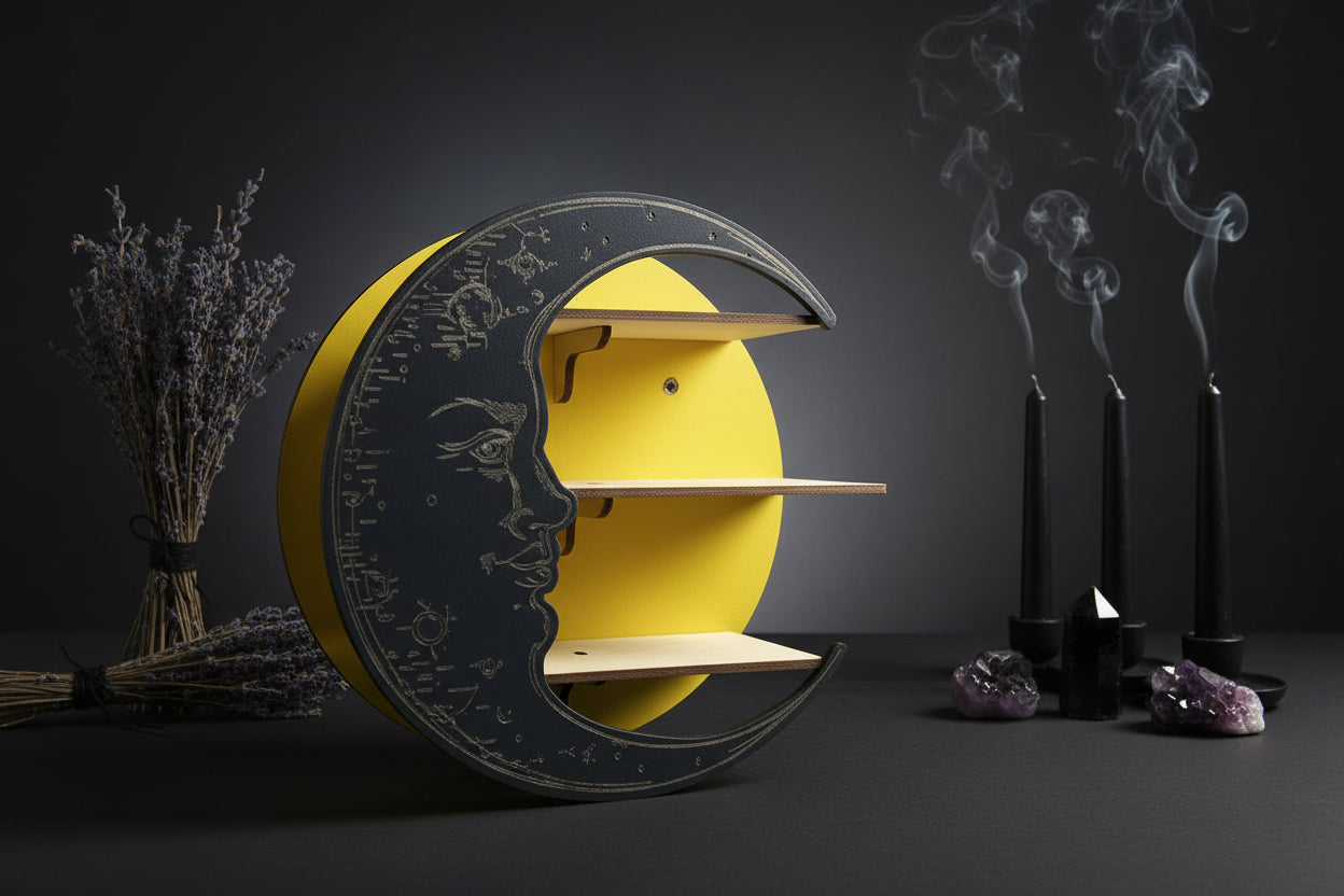 Moon Crystal Shelf
