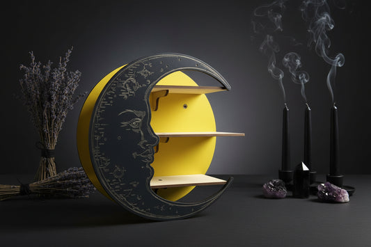 Moon Crystal Shelf