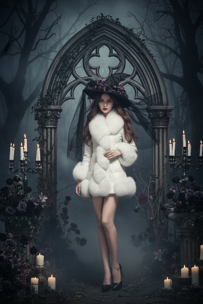 Frostveil Fur Coat