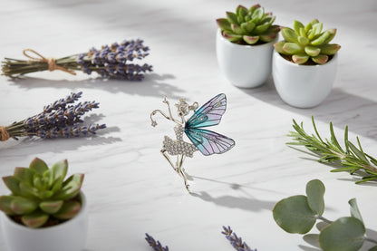 Colorful Dream Dance Butterfly Fairy Brooch Accessory Sorceress Sanctuary