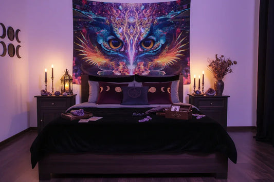 Mystical Eagle Eye Tapestry - Sorceress Sanctuary 213091 / 27.6*39.4 Inch