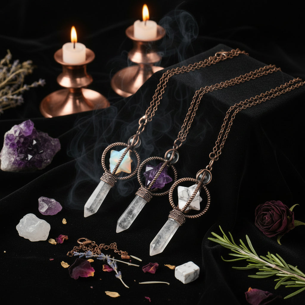 Merkaba Hexagram Pendulum