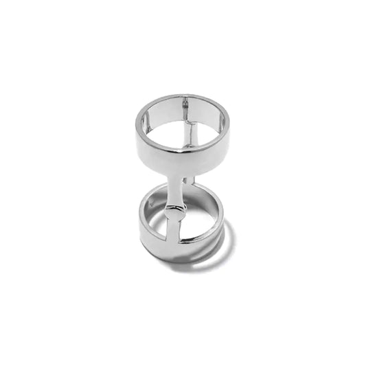 Wiccan Metal Flex Knuckle Ring