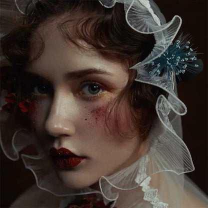 Vintage Fairy Lace Headpiece