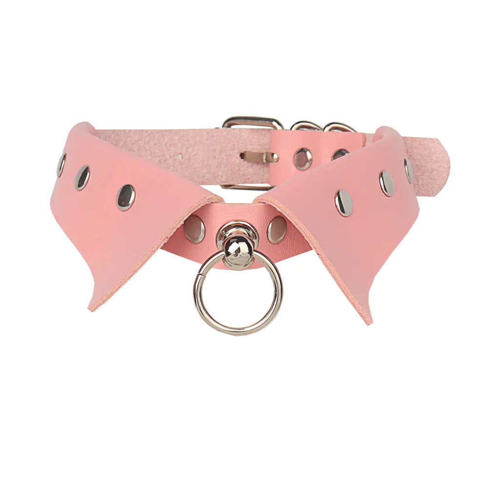 Punk Gothic Leather Choker