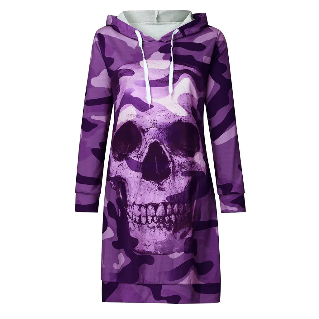 Camouflage Skull Hoodie