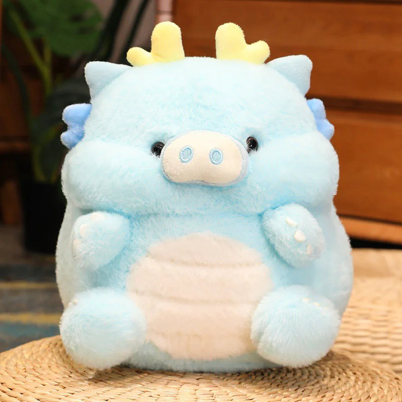 Cute Dragon Pig Plush Familiar