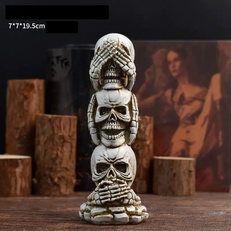 Skull & Spooky Spirit | Candle Holders Sorceress Sanctuary