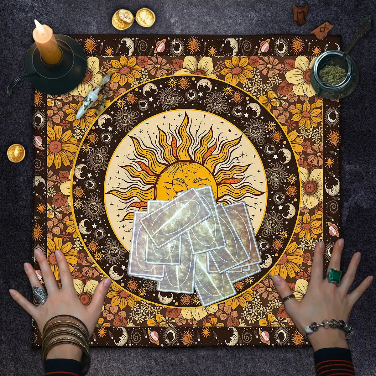 Mystic Tarot Alter Cloths