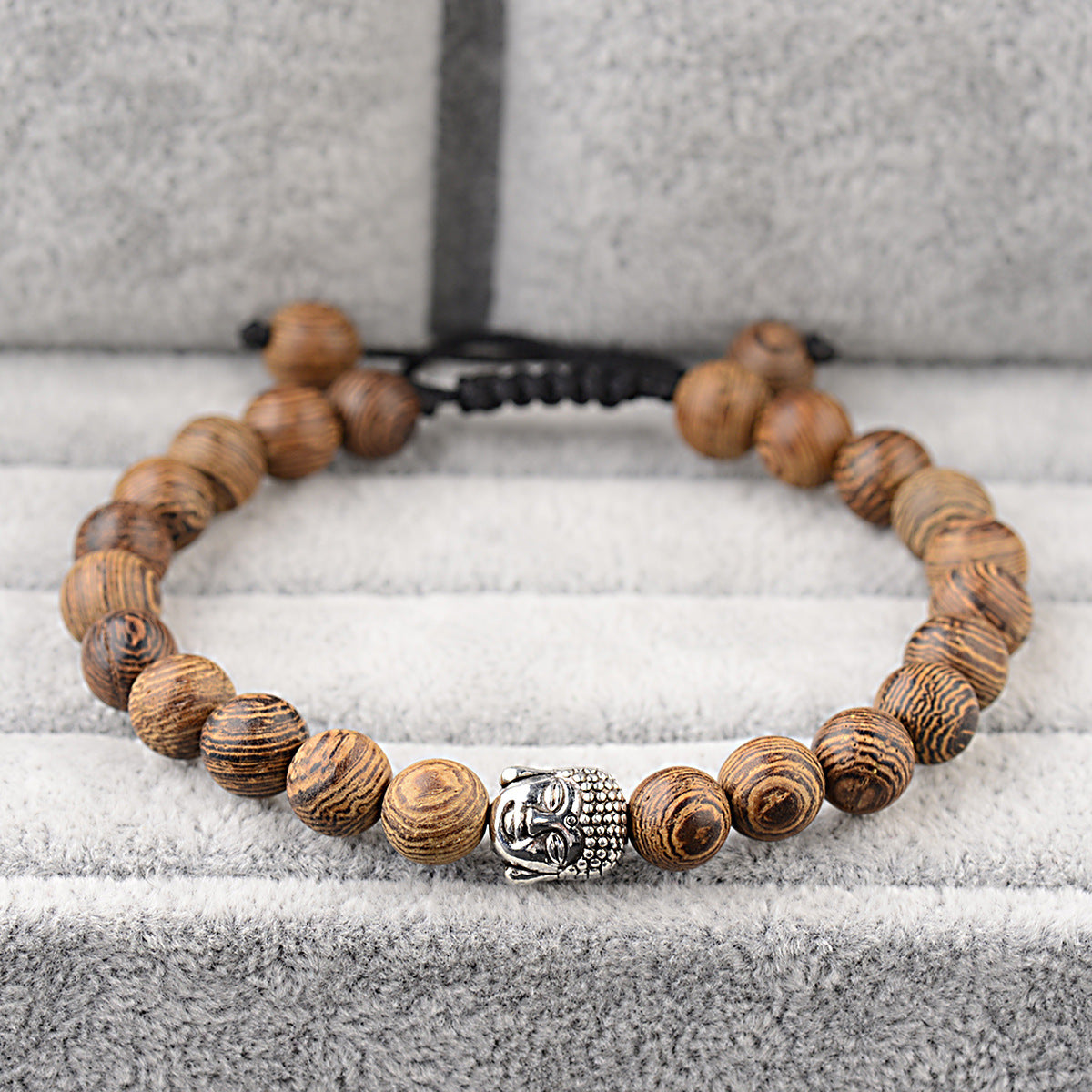 Handmade Chicken Wing Wood Energy Bracelet (Spartan Style)
