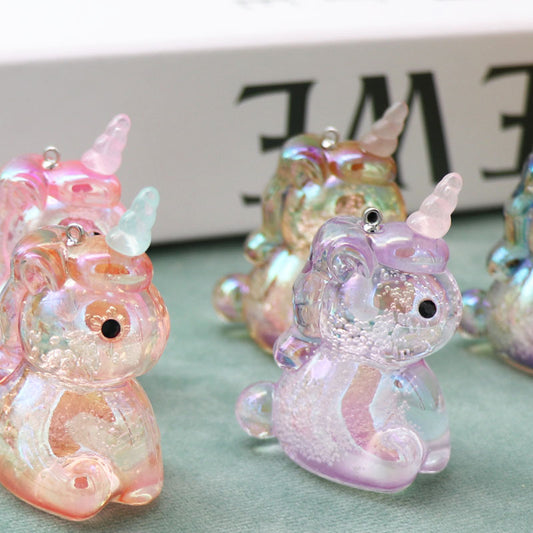 Unicorn Crystal Keychain