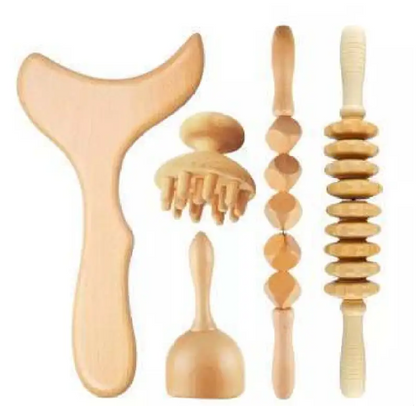 Wood Zen Meridian Massage Roller