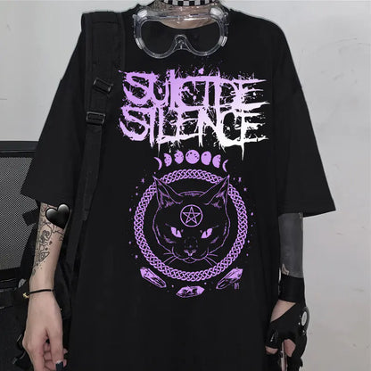 Cursed Cat Oversized T-shirt