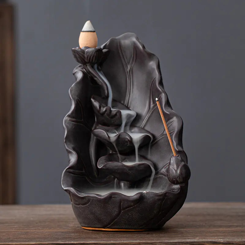 Lotus Leaf Incense Burner