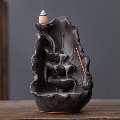 Lotus Leaf Incense Burner