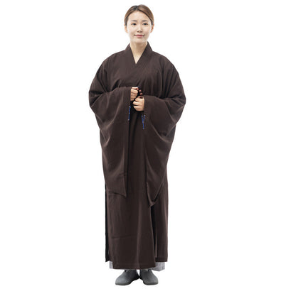 Zen Buddhist Lay Monk Meditation Gown and Uniform Set