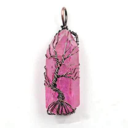 Rooted Crystal Pendant