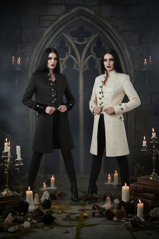 Steampunk Medieval Costume in Solid Color Fashion Sorceress Sanctuary