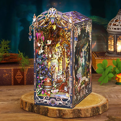 Fairy Tale Elves 3D Handmade Bookstand Decoration Sorceress Sanctuary