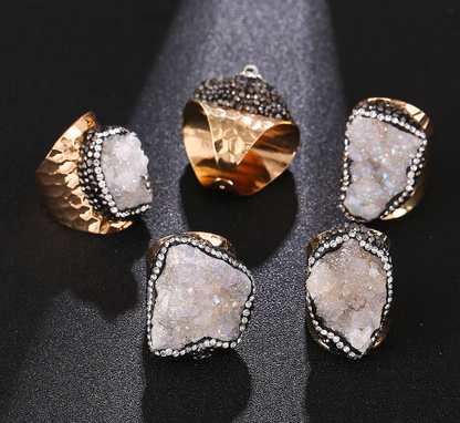Crystal Clusters | Adjustable Ring