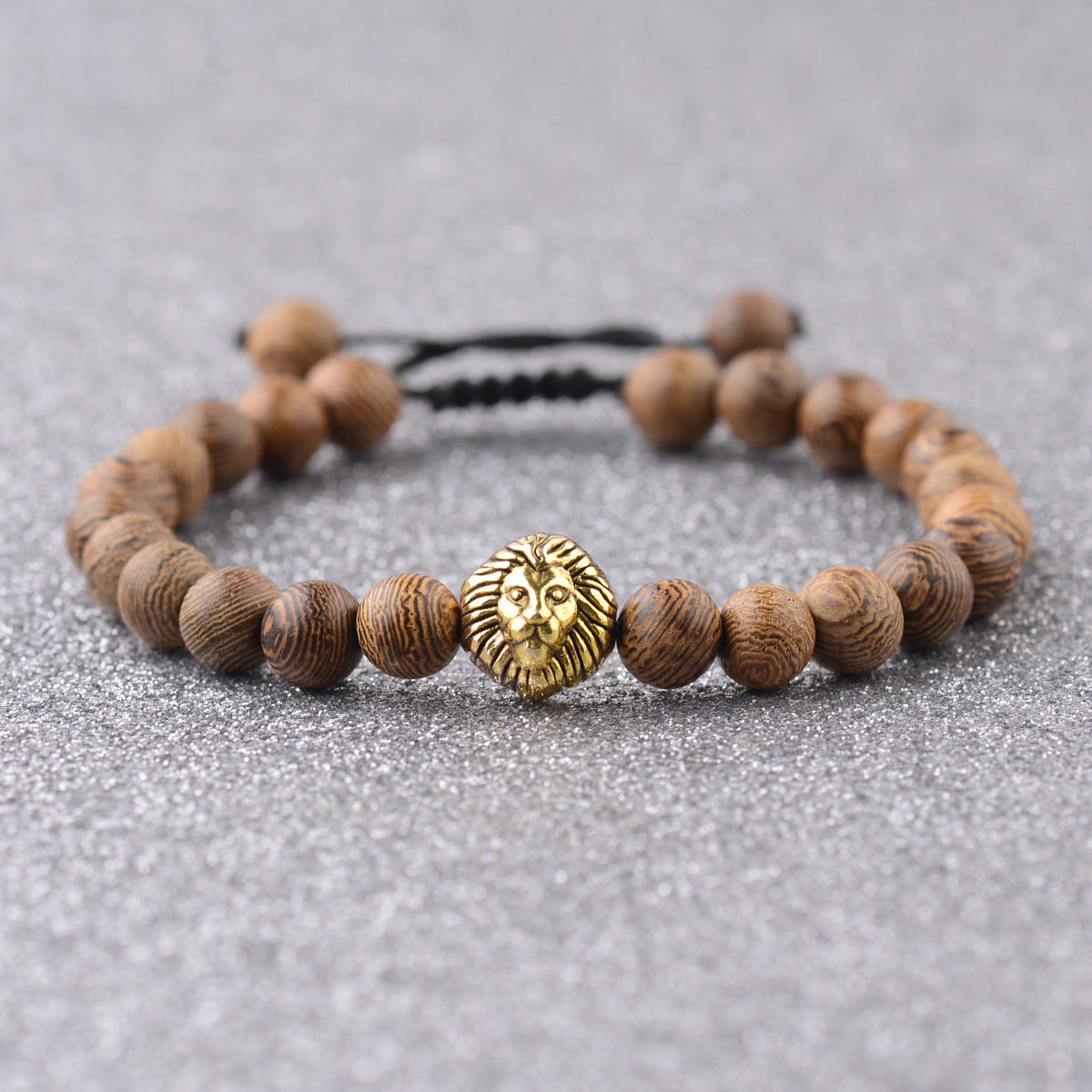 Handmade Chicken Wing Wood Energy Bracelet (Spartan Style)