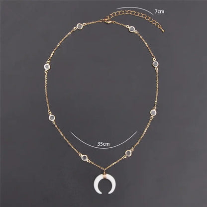 Crescent Moon Necklace