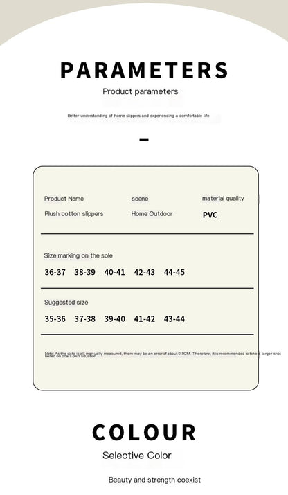 Cozy Mushroom Slippers