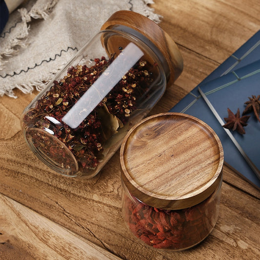 Premium Glass Storage Bottles
