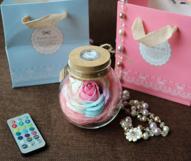 Soap Flower | Wish Bottle