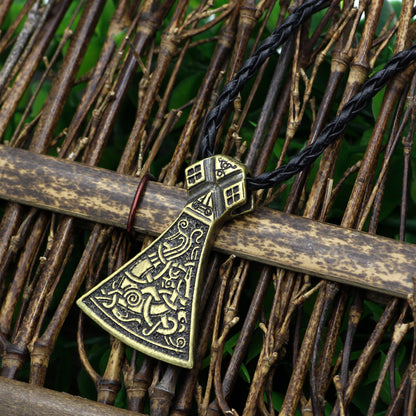 Viking Axe Necklace Pendant for Men - Wholesale Supply