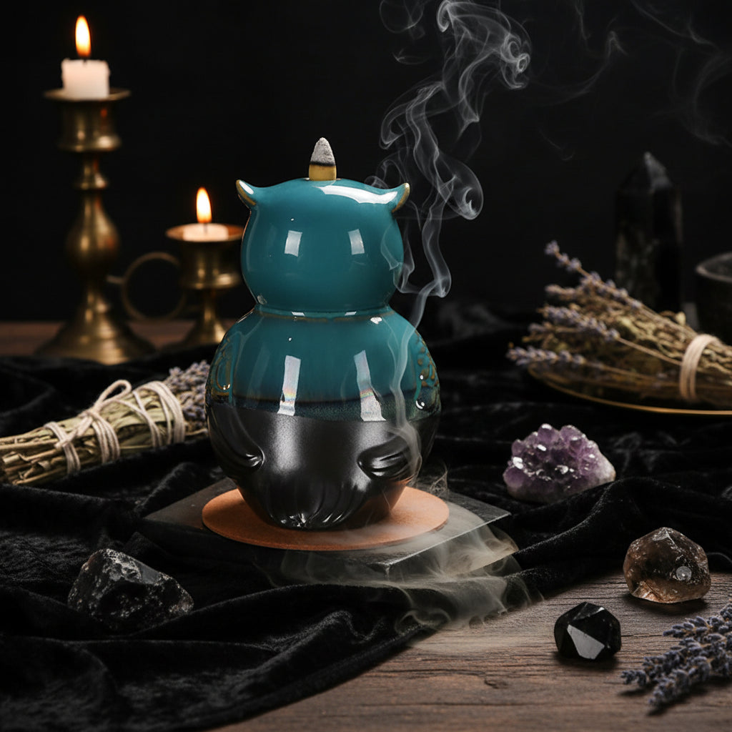Owl Incense Burner